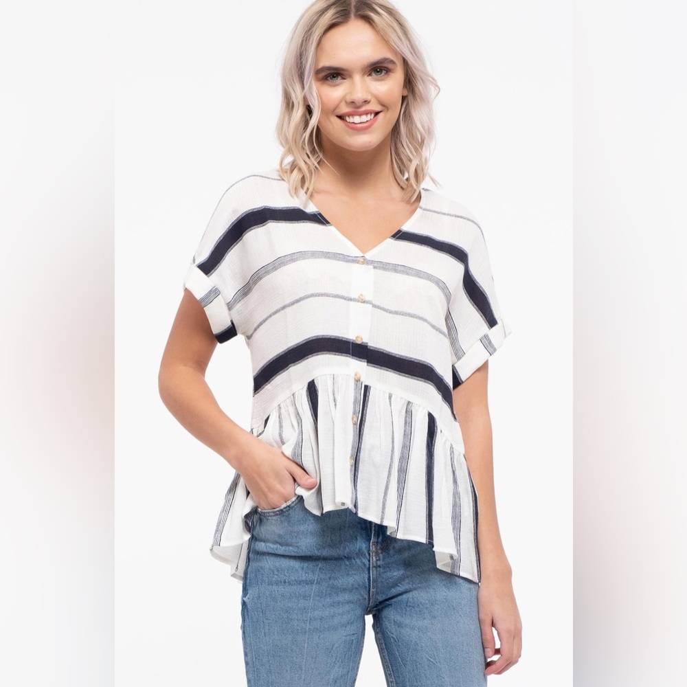 Blu Pepper Blouse